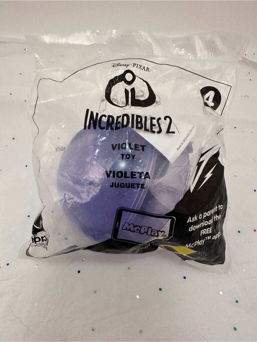 McDonald's Incredibles 2 Violet Collectible Toy